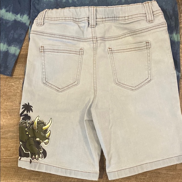 Kids Long Sleeve Blue Tie-Dye Shirt - Picture 5 of 8